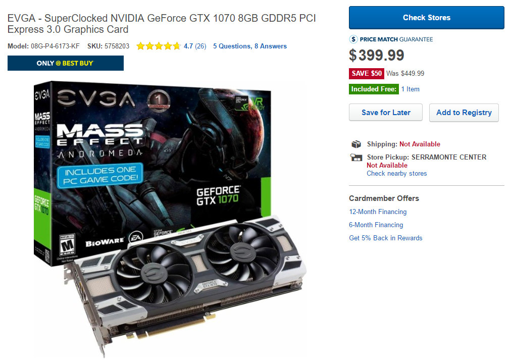GeForce GTX1070購入 | hyperbanana.net